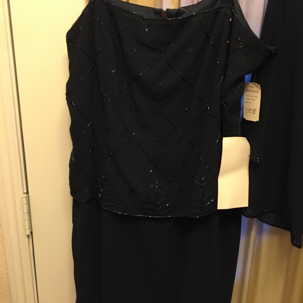Karen Miller evening gown two peice